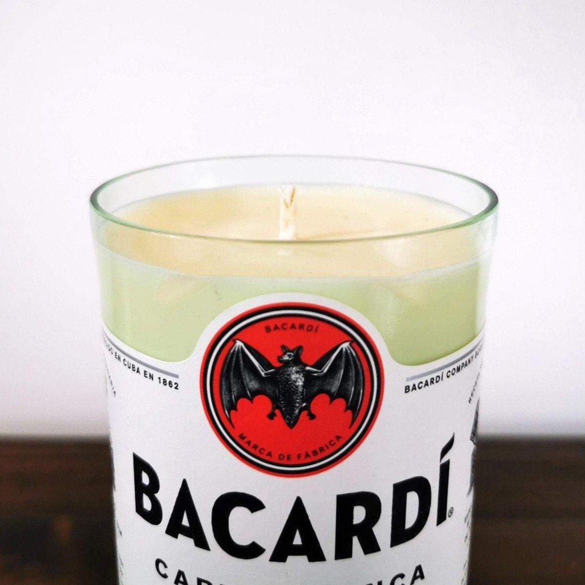 Eco Friendly-Bacardi Rum Bottle Candle (1L)-Rum Bottle Candles-Adhock Homeware