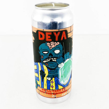 Eco Friendly-Deya we'll take it off the zombies Craft Beer Can Candle-Beer Can Candles-Adhock Homeware