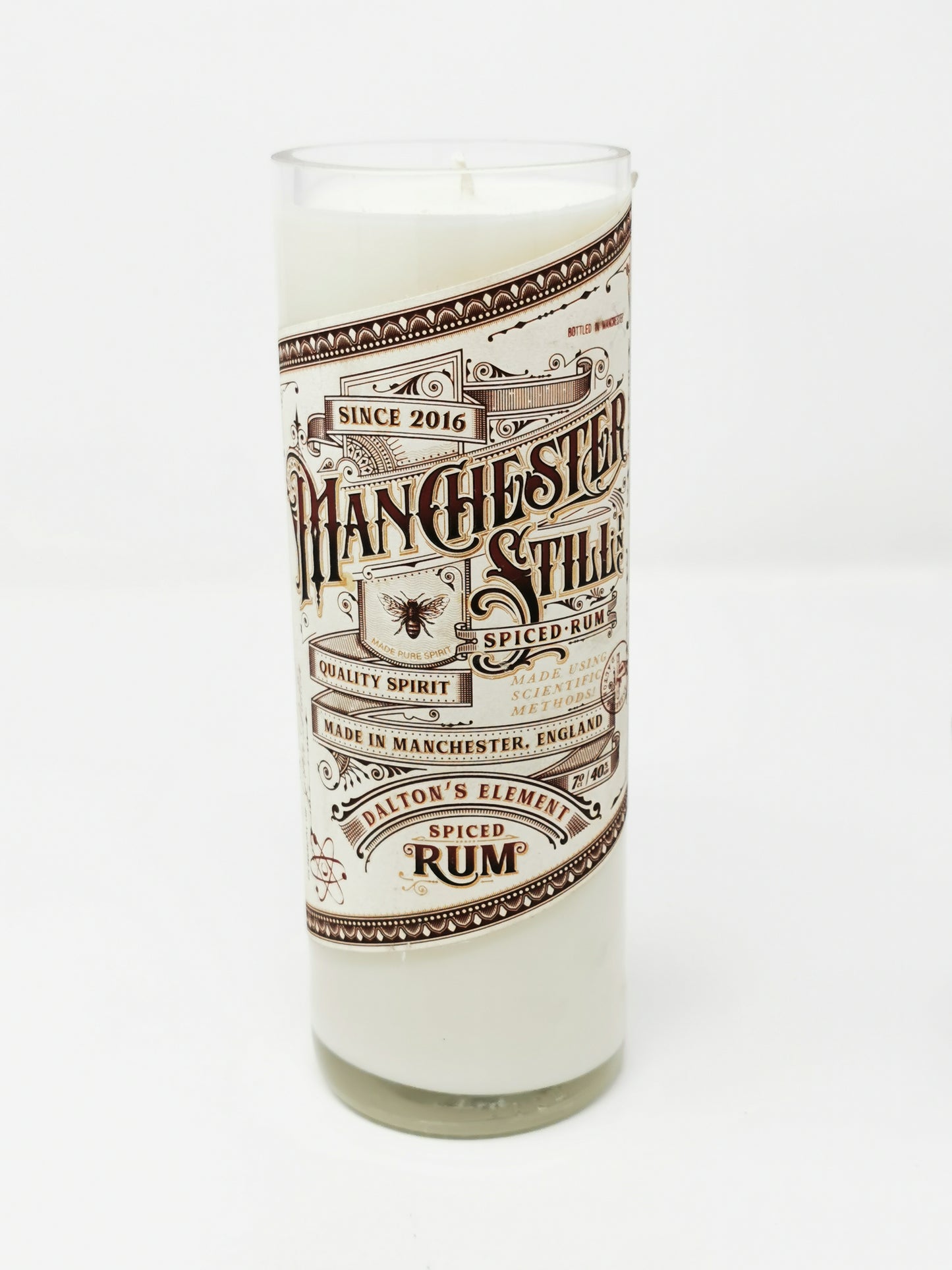 Eco Friendly-Manchester Still Rum Bottle Candle-Rum Bottle Candles-Adhock Homeware