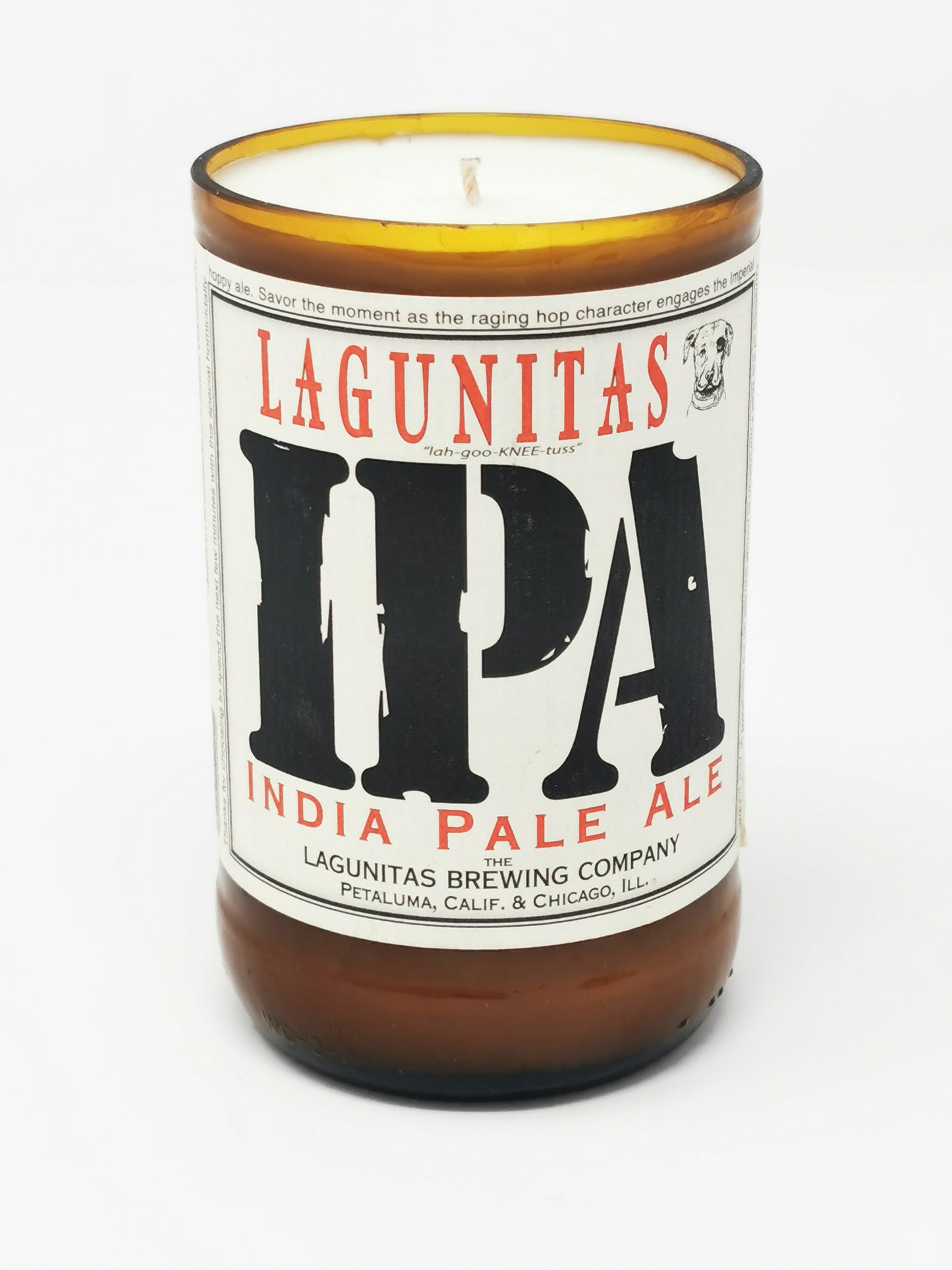 Eco Friendly-Lagunitas IPA Beer Bottle Candle-Beer & Ale Bottle Candles-Adhock Homeware