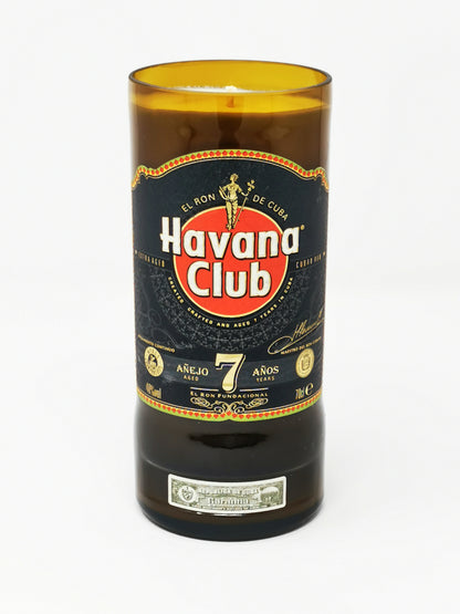 Eco Friendly-Havana Club 7 Year Old Rum Bottle Candle-Rum Bottle Candles-Adhock Homeware