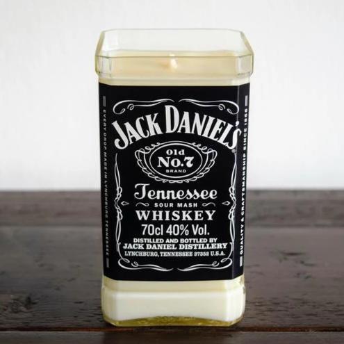 Eco Friendly-Jack Daniels Whiskey Bottle Candle-Whiskey Bottle Candles-Adhock Homeware
