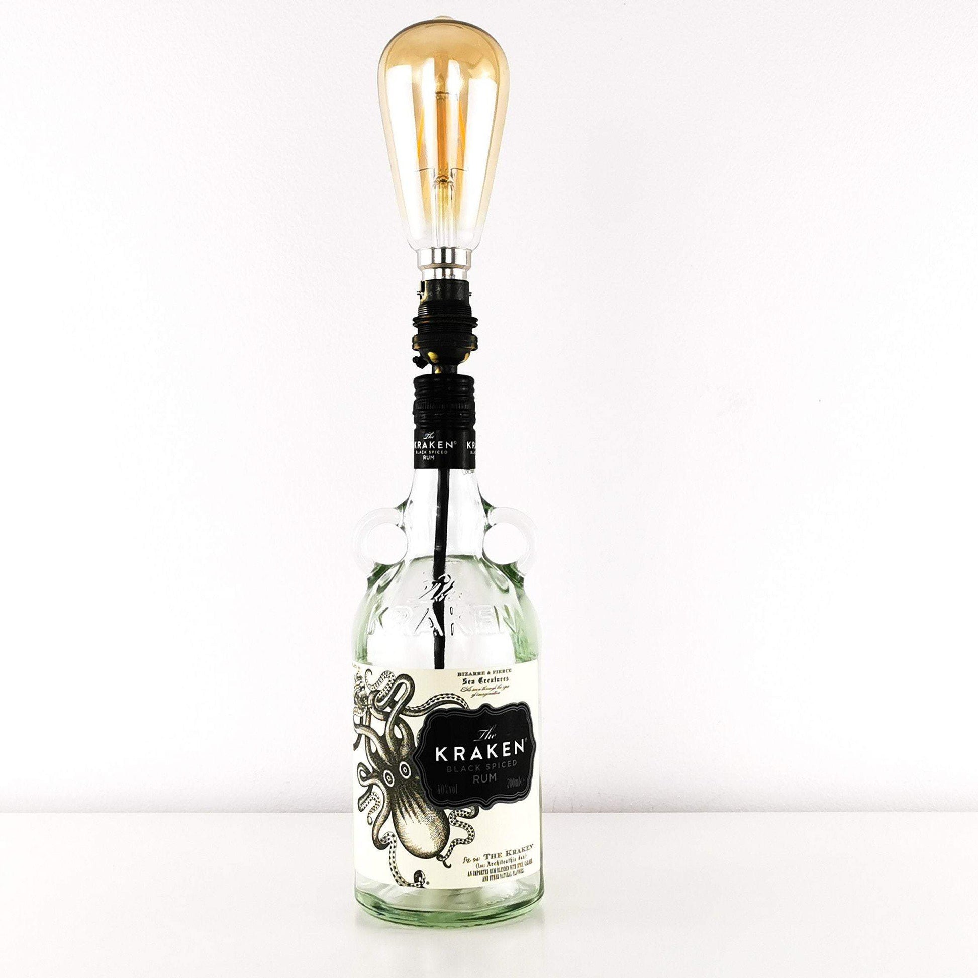 Eco Friendly-Kraken Rum Bottle Table Lamp-Rum Bottle Table Lamps-Adhock Homeware