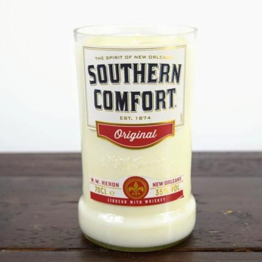 Eco Friendly-Southern Comfort Original Whiskey Bottle Candle-Whiskey Bottle Candles-Adhock Homeware