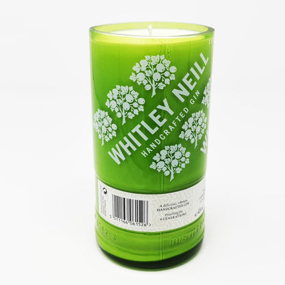 Eco Friendly-Whitley Neill Gooseberry Gin Bottle Candle-Gin Bottle Candles-Adhock Homeware